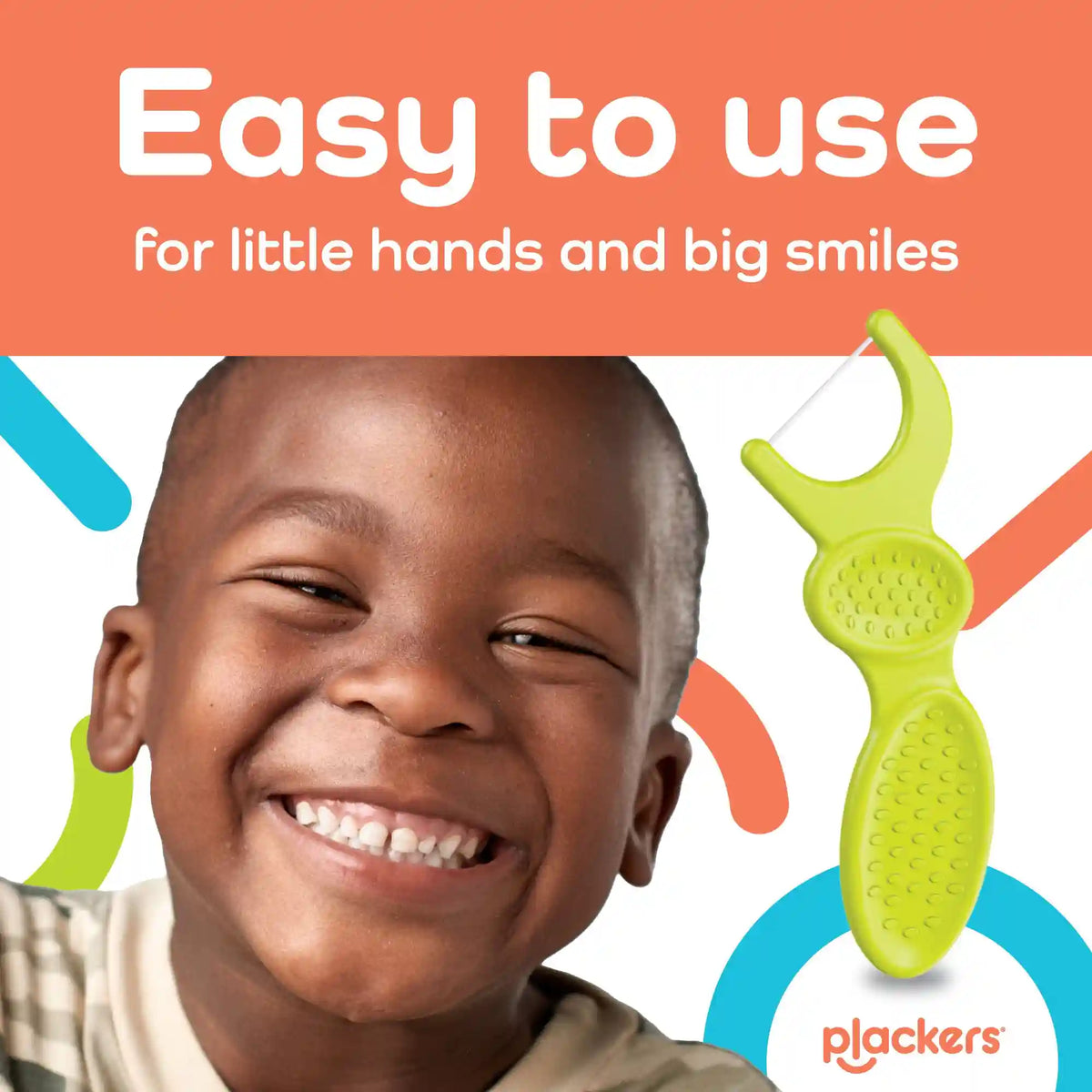 Plackers® Kids Dual Gripz™ Floss Picks, Gentle, Tuffloss® Made Without PTFE, Wild  Berry Flavor, Dual Gripz™ for All Stages, with Fluoride